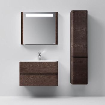 Шкаф-пенал Am.Pm Sensation M30CHR0406TF 40х160 подвесной цвет серый