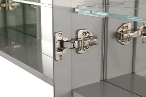 Зеркало-шкаф Aquatek AQ7109-MLC 100х70 подвесной цвет белый - фото 5