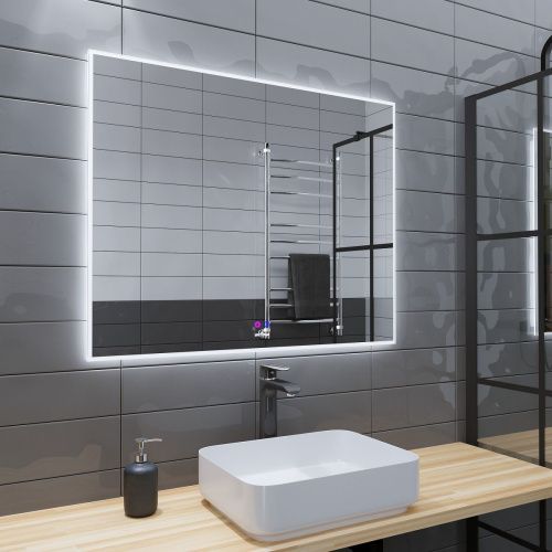 Зеркало с подсветкой Grossman PRAGMA-норма 189080 90х80 подвесное - фото 2