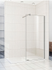 Душевая перегородка WeltWasser WW400 10000002940 110х185 стекло прозрачное профиль хром