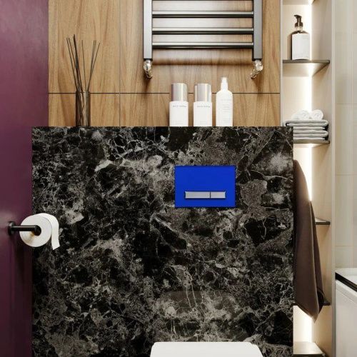 Клавиша смыва механическая Lavinia Boho RelFix 3805005V цвет фиолетовый - фото 3