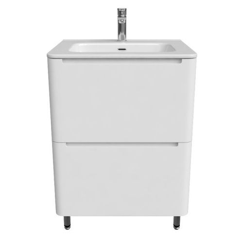 Тумба с раковиной Iddis Edifice EDI60WFi95K 60х50 напольная цвет белый - фото 2