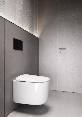 Унитаз подвесной Boheme Flow 969-SET-W цвет белый с сиденьем микролифт безободковый смыв торнадо