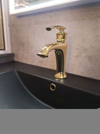 Смеситель AltroBagno Beatrice AltroBagnoBeatrice0114Or на раковину золото