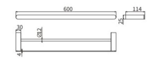 Полотенцедержатель CeramaLux Florenzia 63109 - фото 2