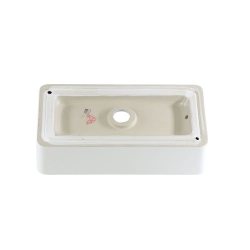 Раковина из сантехнического фарфора Melana 320320-805 50х20 накладная цвет белый без отверстий под смеситель - фото 3
