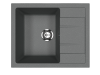 Кухонная мойка Ulgran Classic U-607-343 60х50 цвет черный