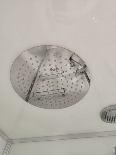 Душевая кабина Frank 173009 120х80 асимметричная с крышей ориентация правая - фото 5