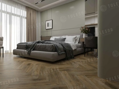 SPC ламинат Tulesna Art Parquet 1005-8 Divino толщина 0.4 см 43 класс 600х125 - фото 4