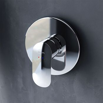 Смеситель для душа Am.Pm Like F8075000 встраиваемый в стену хром