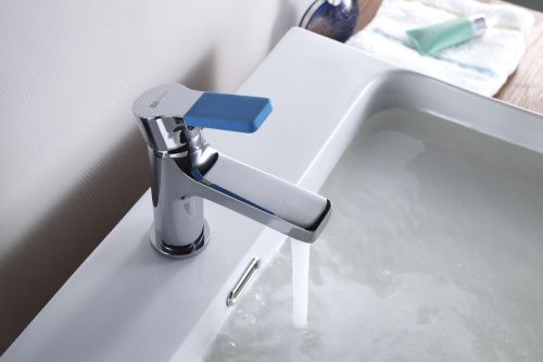 Смеситель LeMark Aura LM0606C на раковину хром - фото 2