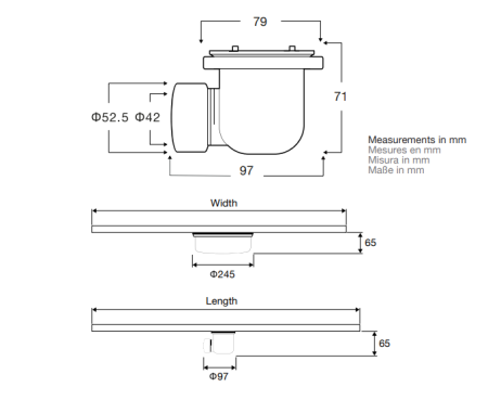 Сифон Vincea Vsph-D611 белый