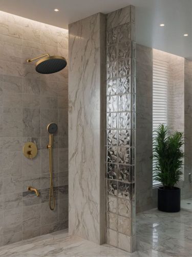 Душевая система AltroBagno Bilancia AltroBagnoBilancia040503BG встраиваемая в стену - фото 3