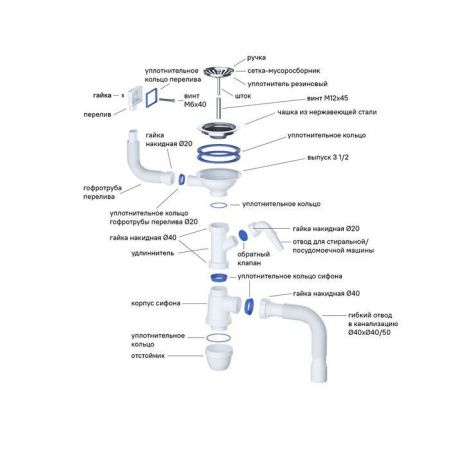Кухонная мойка Iddis Suno SUN49S0i77S 50х50 цвет серый поверхность глянцевая