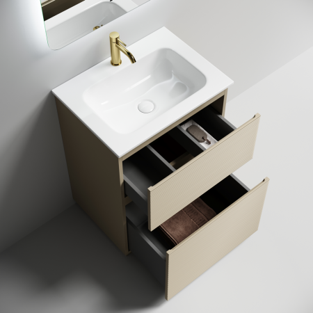 Тумба под раковину Sancos FOLK Floor FL60FCP 60х40 напольная цвет бежевый