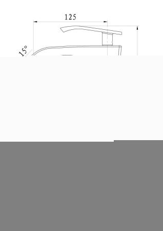 Смеситель Wonzon & Woghand Triumph WW-561101-CR на раковину хром