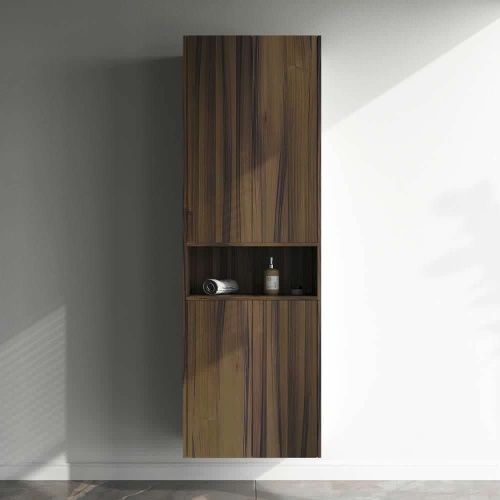 Полка Am.Pm Func M8FOH0601OF 60х35х25 подвесная цвет темное дерево - фото 4