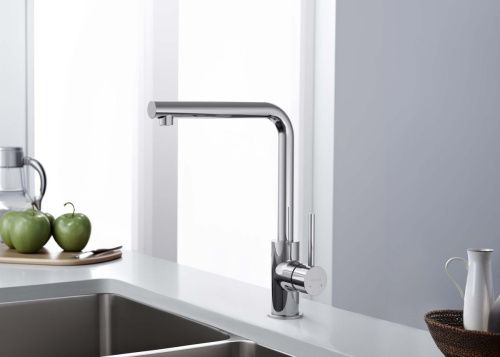 Смеситель для кухни Aquatek ЕВРОПА AQ1380CR на мойку хром - фото 3