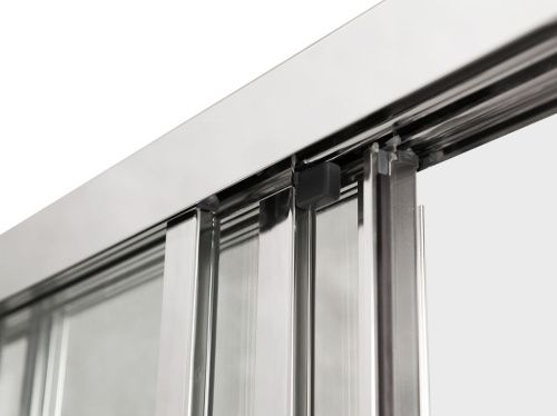 Душевой уголок Grossman Alba GR-9090Al1 90х90 стекло прозрачное профиль хром без поддона - фото 5