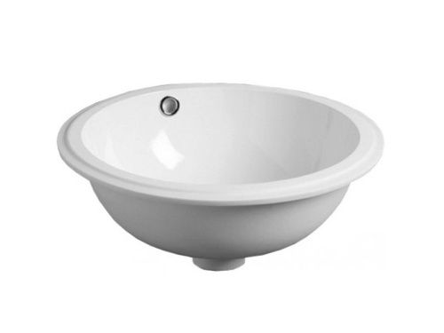 Раковина из сантехнического фаянса Simas S 54 bia 40х40 встраиваемая цвет белый