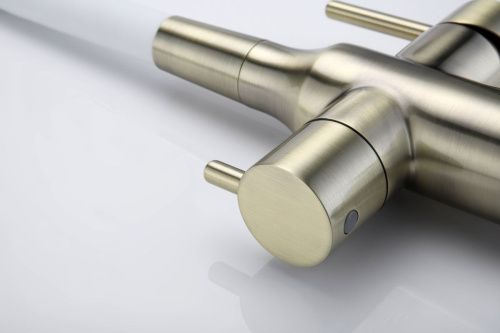 Смеситель для кухни Paulmark БРОНЗА Sa213419-BRw на мойку бронза - фото 2