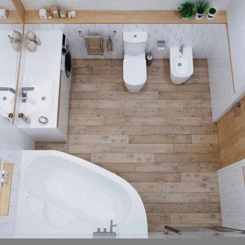 Ванна акриловая Lavinia Boho Bell Pro 3702140R 140х95 встраиваемая асимметричная без каркаса - фото 5