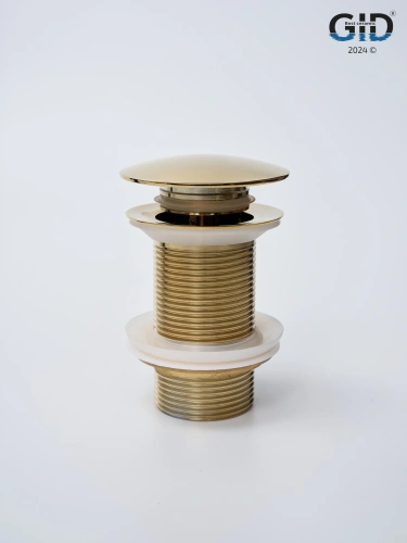 Донный клапан Gid Minucia 73301K золото - фото 2