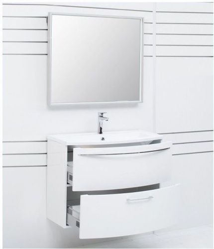 Зеркало с подсветкой De Aqua Алюминиум AF501600S 60х80 подвесное - фото 4