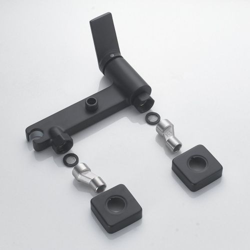 Гигиенический душ со смесителем Shevanik S4105H-1 черный - фото 5