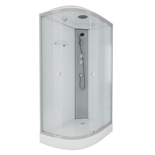 Душевая кабина Niagara Eco E120/80/13R/MT 120х80 четверть круга с крышей ориентация правая - фото 2