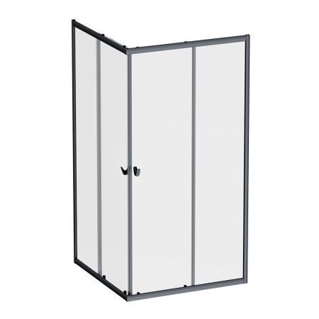 Душевой уголок Am.Pm Sunny W87G-403-12090-BT 120х90 стекло прозрачное профиль черный без поддона