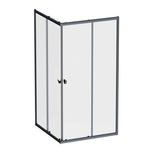 Душевой уголок Am.Pm Sunny W87G-403-12090-BT 120х90 стекло прозрачное профиль черный без поддона - фото 2