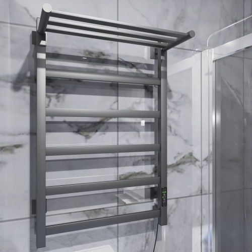 Полотенцесушитель электрический Altasan ПарусПроф ПарусПроф8050ПГ 55х80 серый - фото 3