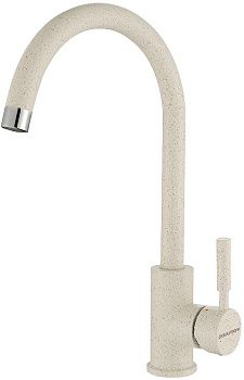 Смеситель для кухни Paulmark HOLSTEIN Ho212063-328 на мойку бежевый
