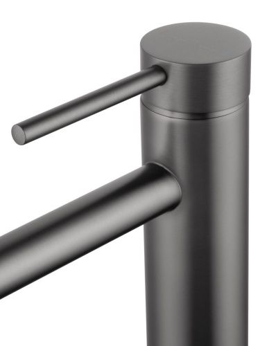 Смеситель для раковины Wonzon & Woghand Stick WW-88239017-BGM на столешницу серый - фото 4