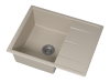 Кухонная мойка Misty Titan TIT-65х51-02 65х50 цвет бежевый поверхность матовая