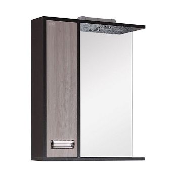 Зеркало-шкаф Onika Гамма 205827 60х70 подвесной цвет коричневый