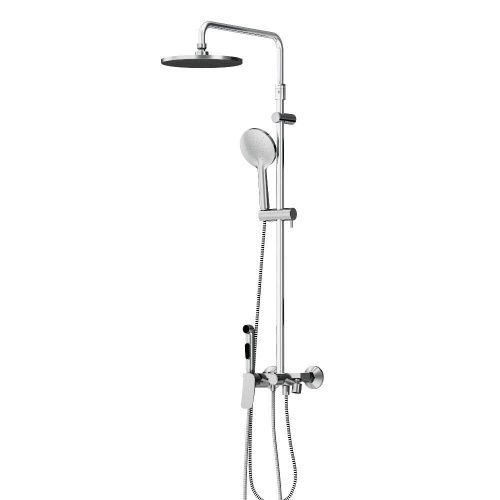 Душевая стойка Damixa Jupiter 977770000 настенная цвет хром - фото 2