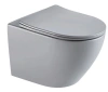 Унитаз подвесной Gid Tornado 62259Y серый с сиденьем микролифт безободковый смыв торнадо