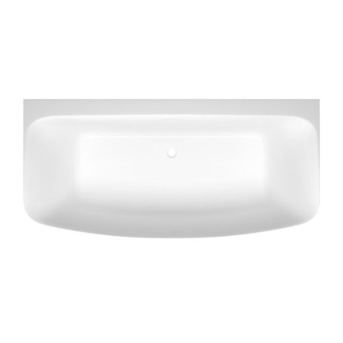 Ванна акриловая Wellsee Ground Breaking 287701000 170х80 пристенная асимметричная с ножками - фото 4