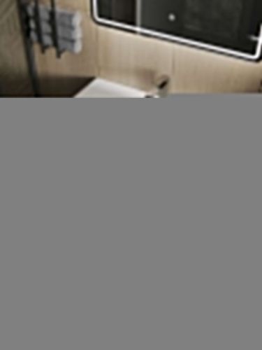 Тумба с раковиной Orange Line Li-70Tuw+Ra 70х50 подвесная цвет белый - фото 5