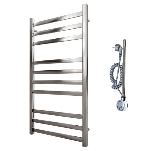 Полотенцесушитель электрический Point Меркурий PN83150E 55х105 хром - фото 4