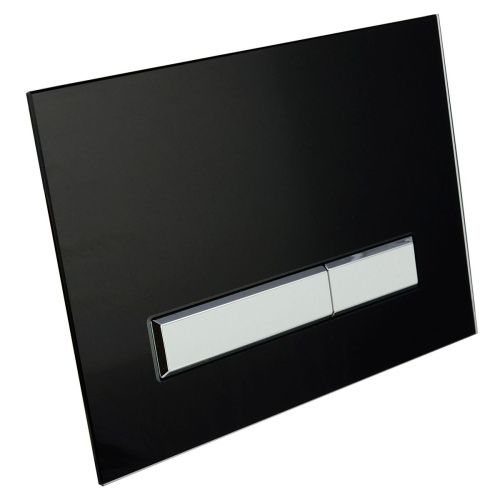 Клавиша смыва механическая Lavinia Boho RelFix 38050701 цвет белый/черный - фото 2