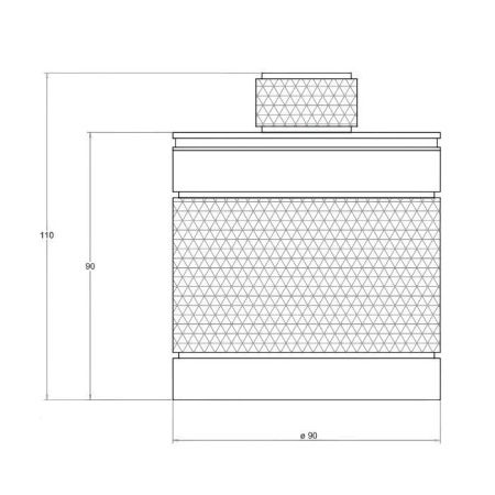 Бокс для салфеток Bertocci Officina 01 12775326050