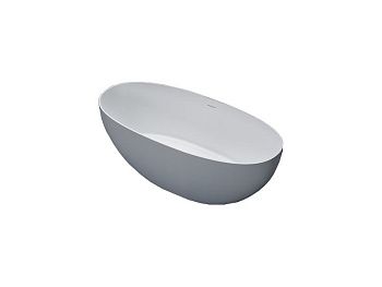 Ванна из искусственного камня Gruppo Treesse VERA V065BO 150х70 отдельностоящая овальная