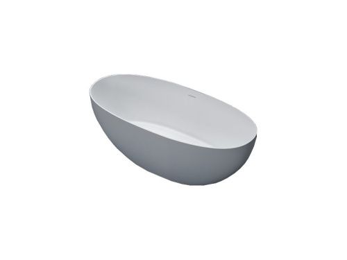 Ванна из искусственного камня Gruppo Treesse VERA V065BO 150х70 отдельностоящая овальная