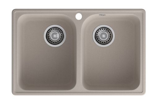 Кухонная мойка Granfest Quarz 15 песочный 75х50 цвет бежевый поверхность матовая