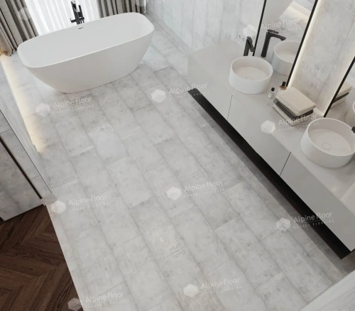 SPC ламинат Alpine Floor Stone Mineral Core ECO 4-18 MC Сумидеро толщина 0.4 см 43 класс 609,6х304,8 - фото 5