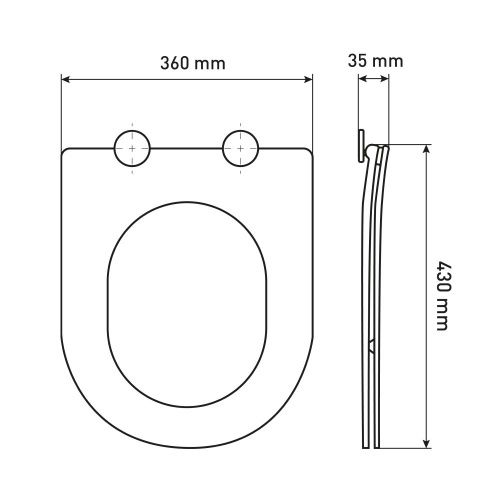 Крышка сиденье для унитаза Tokito Tatsumaki TOK-TATSUMAKI-TY-SEAT - фото 2