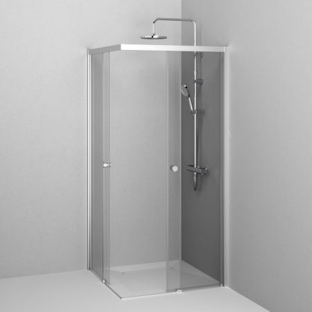 Душевой уголок Am.Pm X-joy W94G-403-9090-МТ1К 90х90 стекло прозрачное профиль хром без поддона